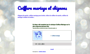 Photo-coiffure-mariage.blogspot.fr thumbnail
