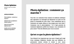 Photo-epilation.fr thumbnail