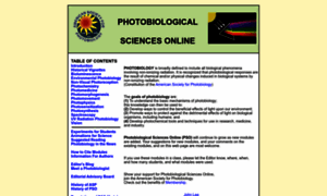 Photobiology.info thumbnail