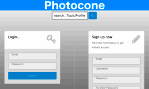 Photocone.com thumbnail