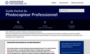 Photocopieur-professionnel.fr thumbnail