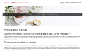 Photographes-mariage.pro thumbnail