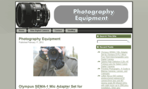 Photography-equipment.org thumbnail
