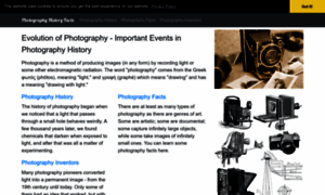 Photographyhistoryfacts.com thumbnail