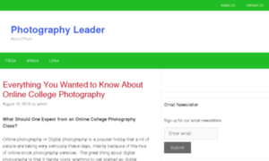 Photographyleader.com thumbnail
