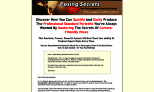 Photographyposingsecrets.com thumbnail