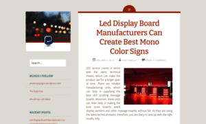 Photonplaysigns.wordpress.com thumbnail