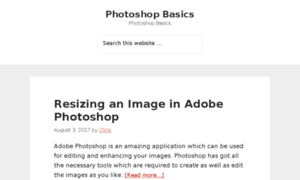 Photoshop-basics.info thumbnail