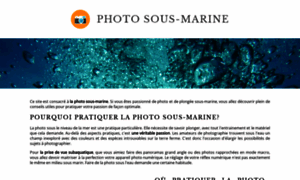 Photosous-marine.com thumbnail