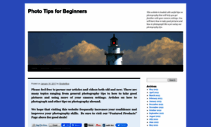 Phototipsforbeginners.net thumbnail