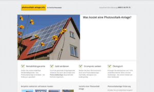 Photovoltaik-anlage.info thumbnail