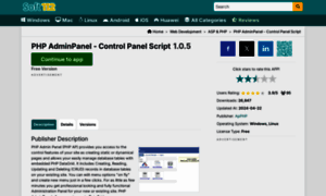 Php-adminpanel-control-panel-script.soft112.com thumbnail