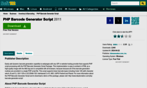 Php-barcode-generator-script.soft112.com thumbnail