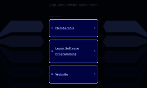 Php-benchmark-script.com thumbnail