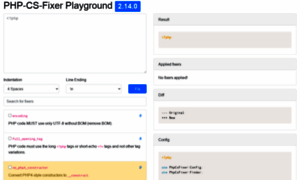 Php-cs-fixer-playground.herokuapp.com thumbnail