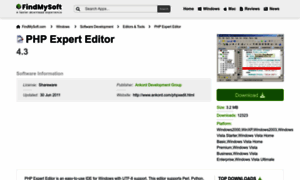 Php-expert-editor.findmysoft.com thumbnail