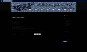 Php-guide-lines.blogspot.com thumbnail