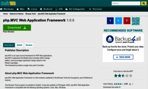 Php-mvc-web-application-framework.soft112.com thumbnail