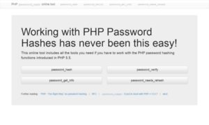 Php-password-hash-online-tool.herokuapp.com thumbnail