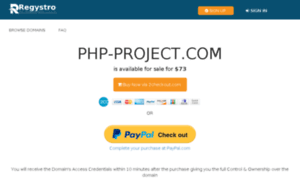 Php-project.com thumbnail