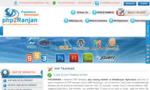 Php-training-courses-institutes-hyderabad.php2ranjan.com thumbnail