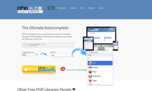 Phpautocomplete.com thumbnail