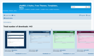 Phpbb31styles.net thumbnail