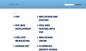Phpbook.com thumbnail