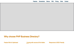 Phpbusinessdirectory.com thumbnail