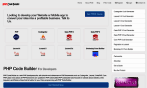 Phpcodebuilder.com thumbnail