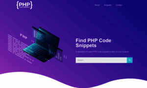 Phpcodesnippets.com thumbnail