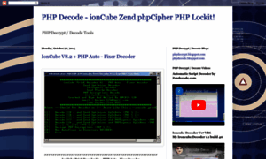 Phpdecode.blogspot.com.tr thumbnail