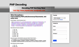 Phpdecoding.blogspot.com thumbnail