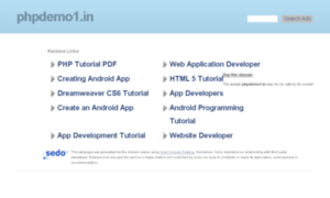 Phpdemo1.in thumbnail