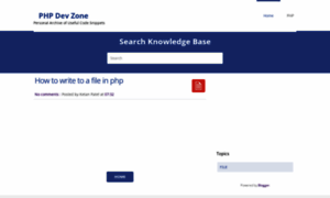 Phpdevzone.blogspot.com thumbnail