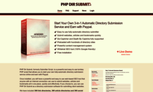 Phpdirsubmit.com thumbnail