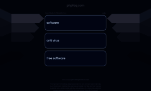 Phpfaq.com thumbnail
