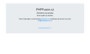 Phpfusion.cz thumbnail