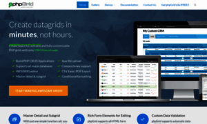 Phpgrid.com thumbnail