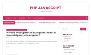 Phpjavascript.com thumbnail