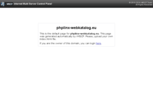 Phplinx-webkatalog.eu thumbnail