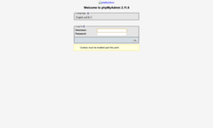 Phpmyadmin.aaautos.de thumbnail