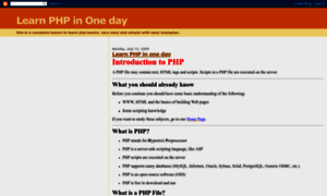 Phponeday.blogspot.com thumbnail