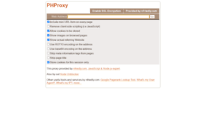 Phproxy.nfriedly.com thumbnail