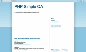 Phpsimpleqa.blogspot.com thumbnail