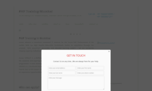 Phptrainingmumbai.co.in thumbnail