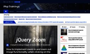 Phptrainings.com thumbnail