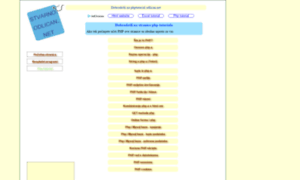 Phptutorial.odlican.net thumbnail