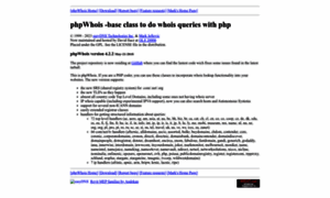 Phpwhois.org thumbnail