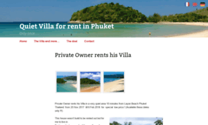 Phuket-quiet-villa.com thumbnail